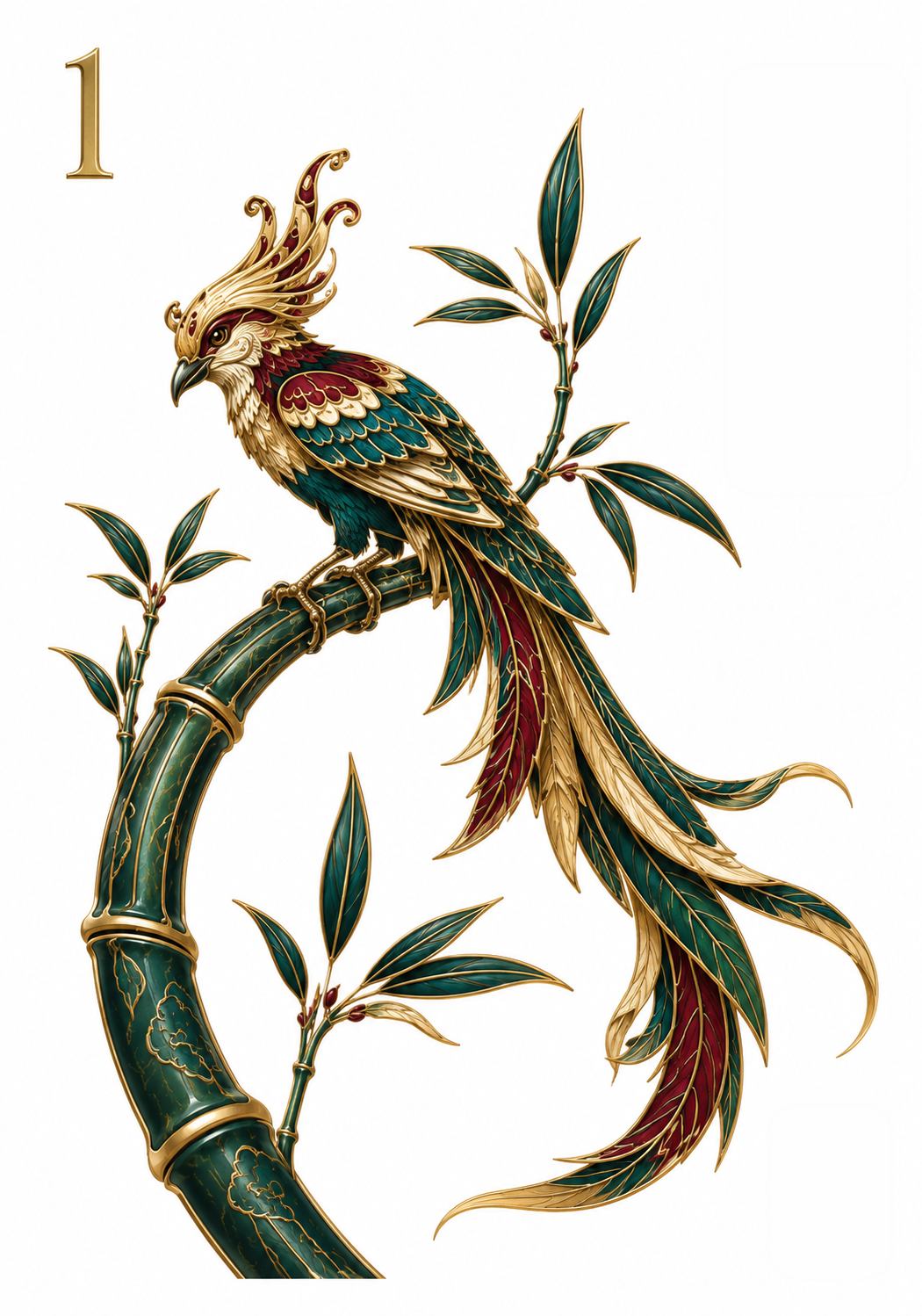 Imperial Blossom tile